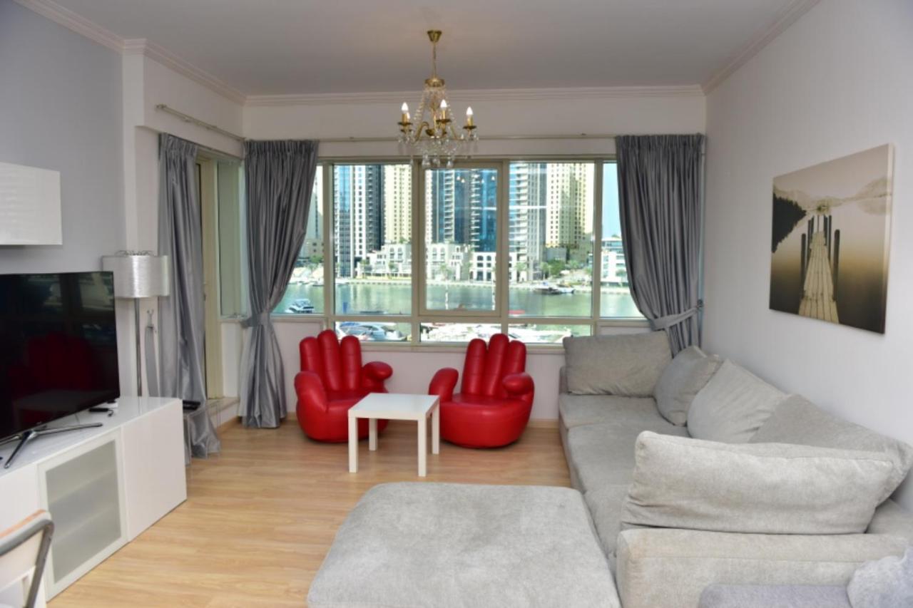 Dubai Marina 1 Bedroom Apt. walking distance JBR. Bagian luar foto